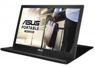 ASUS 15.6" MB169B+ USB-Portable Monitor, LED, 1920x1080, 14ms, 250cd/m2, 600:1, 160°/160°, USB 3.0x1, Pivot Auto-Rotate, Ultra-slim, 0.8Kg, Smart Case, Dark Grey, 90LM0183-B01170 , 